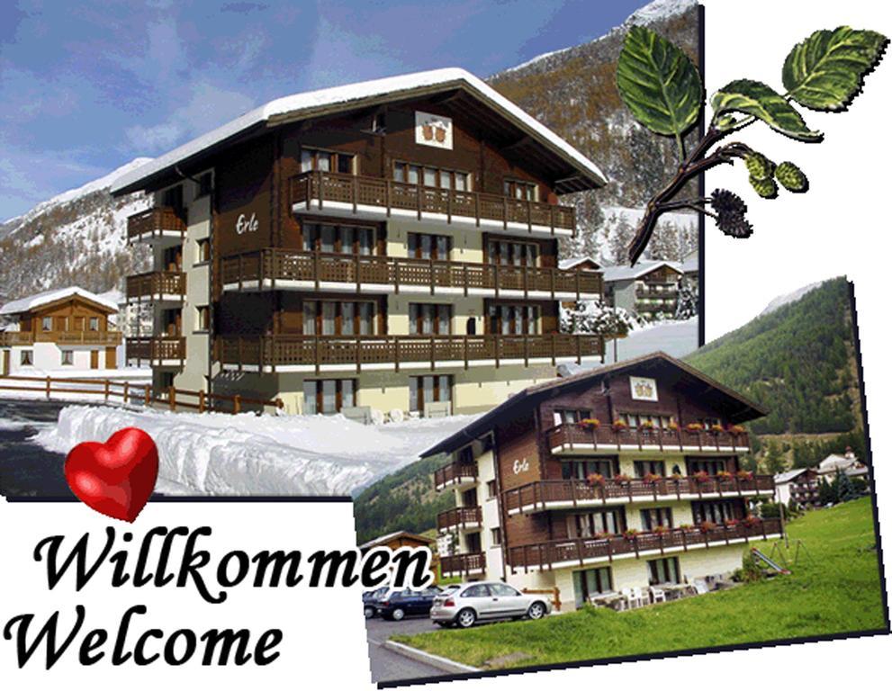 Apartamento Haus Erle Saas-Grund Exterior foto
