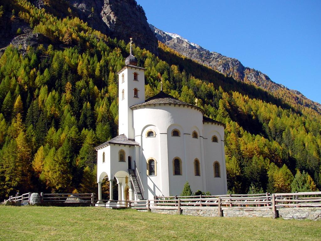 Apartamento Haus Erle Saas-Grund Exterior foto