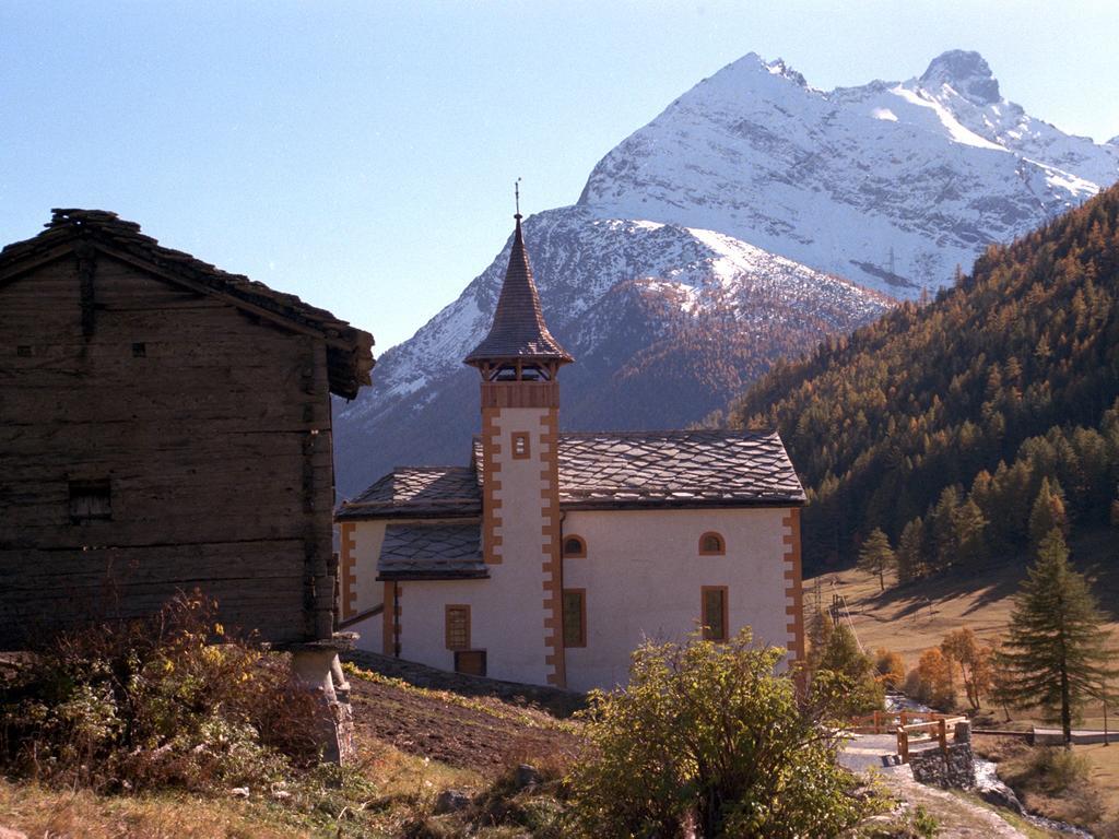 Apartamento Haus Erle Saas-Grund Exterior foto